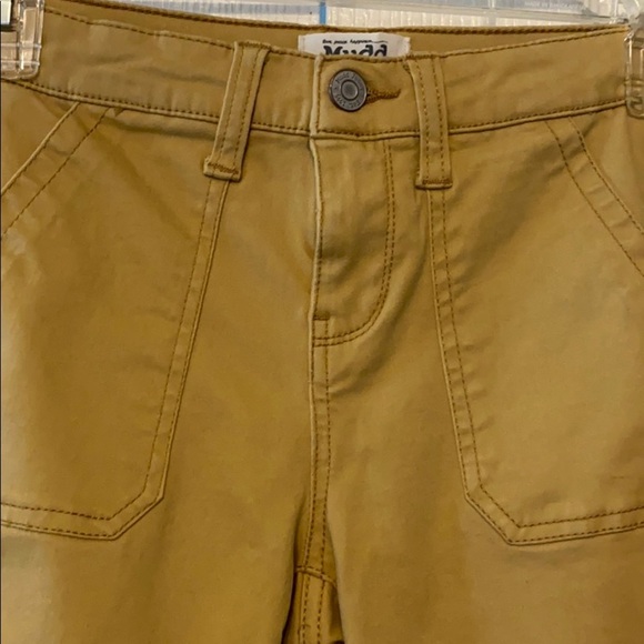 Mudd skinny fit size 3 FLX stretch color mustard - Picture 2 of 12